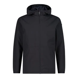 Trekkingjacke Man Parka fix hood anthracite