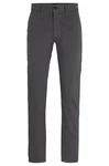 BOSS ORANGE Chinos Chino Slim Dunkelgrau/Hellgrau/Grau/Khaki