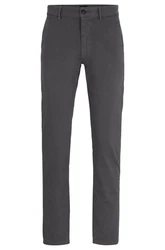 BOSS ORANGE Chinos Chino Slim Dunkelgrau/Hellgrau/Grau/Khaki