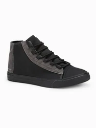 OMBRE Herrenturnschuhe Sneaker Schwarz