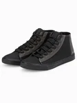 OMBRE Herrenturnschuhe Sneaker Schwarz