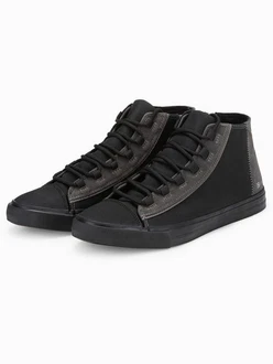 OMBRE Herrenturnschuhe Sneaker Schwarz