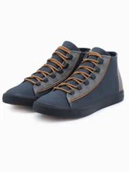 OMBRE Herrenturnschuhe Sneaker Blau/Dunkelblau/Hellblau