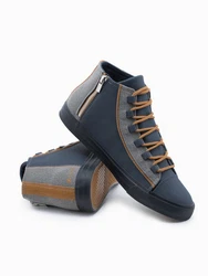 OMBRE Herrenturnschuhe Sneaker Blau/Dunkelblau/Hellblau