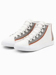 Herrenturnschuhe mit kontrastierenden Elementen Sneaker