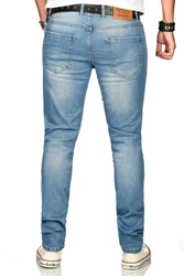 Alessandro Salvarini Straight Jeans ASAngelo Hellblau/Blau