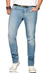 Alessandro Salvarini Straight Jeans ASAngelo Hellblau/Blau
