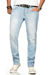 Alessandro Salvarini Straight Jeans ASAngelo Hellblau