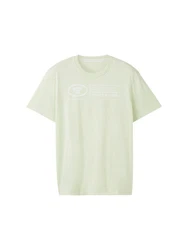 TOM TAILOR T-Shirt Hellgrün/Grün/Khaki