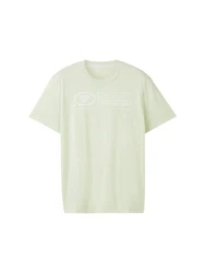 TOM TAILOR T-Shirt Hellgrün/Grün/Khaki