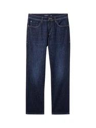 TOM TAILOR Slim-fit Jeans TTJOSH Regular Slim Ultralight Jeans Dunkelblau/Blau