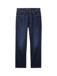TOM TAILOR Slim-fit Jeans TTJOSH Regular Slim Ultralight Jeans Dunkelblau/Blau