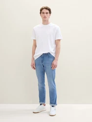 TOM TAILOR Slim-fit Jeans TTJOSH Regular Slim Ultralight Jeans Blau/Hellblau