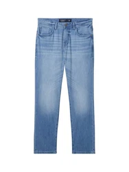 TOM TAILOR Slim-fit Jeans TTJOSH Regular Slim Ultralight Jeans Blau/Hellblau