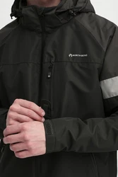 North Bend Kurzjacke NBTompkins Funktionsjacke Herren Dunkelgrau/Dunkelgrün/Grau
