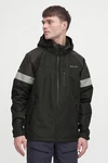 North Bend Kurzjacke NBTompkins Funktionsjacke Herren Dunkelgrau/Dunkelgrün/Grau