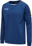 hummel Rundhalspullover Authentic Training Sweatshirt F5001 Dunkelblau/Blau/Hellblau