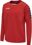 hummel Rundhalspullover Authentic Training Sweatshirt F5001 Rot/Dunkelrot