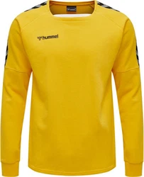hummel Rundhalspullover Authentic Training Sweatshirt F5001 Gelb