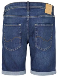 JACK & JONES Jeans Shorts Herren Regular Fit JJIRICK Blau/Hellblau/Dunkelblau