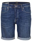 JACK & JONES Jeans Shorts Herren Regular Fit JJIRICK Blau/Hellblau/Dunkelblau