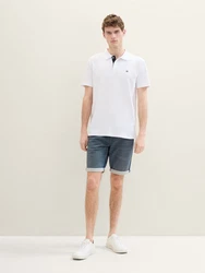 TOM TAILOR Josh Shorts Grau/Dunkelblau/Blau/Hellblau