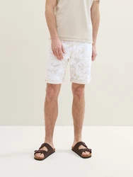 TOM TAILOR Bermudas Regular Chinoshorts Khaki/Beige/Weiß/Creme