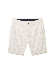 Bermudas Regular Chinoshorts mit Allover-Print