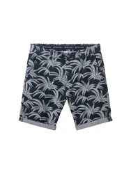 TOM TAILOR Bermudas Regular Chinoshorts navy/rauchblau