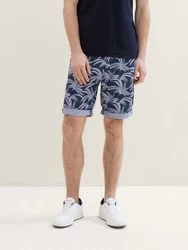 TOM TAILOR Bermudas Regular Chinoshorts navy/rauchblau