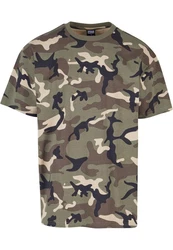 URBAN CLASSICS T-Shirt Heavy Oversized Camo Tee Dunkelgrün