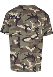 URBAN CLASSICS T-Shirt Heavy Oversized Camo Tee Dunkelgrün