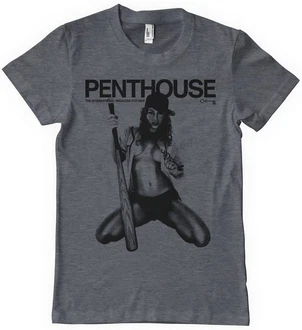 Penthouse T-Shirt May 2006 Cover T-Shirt Blau/Grau/Hellblau/Hellgrau/Dunkelgrau/Braun Penthouse T-Shirt May 2006 Cover T-Shirt Blau/Grau/Hellblau/Hellgrau/Dunkelgrau/Braun