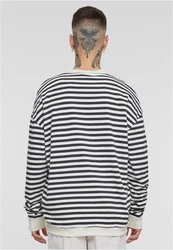 URBAN CLASSICS Rundhalspullover Striped Crewneck 