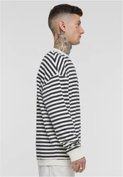URBAN CLASSICS Rundhalspullover Striped Crewneck 