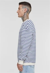 URBAN CLASSICS Rundhalspullover Striped Crewneck 