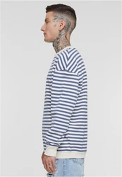 URBAN CLASSICS Rundhalspullover Striped Crewneck 