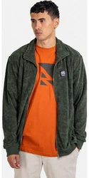 REELL Kapuzenpullover Smooth Zip Sweatshirt Khaki/Dunkelgrün