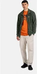 REELL Kapuzenpullover Smooth Zip Sweatshirt Khaki/Dunkelgrün