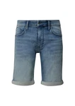 QS Cargoshorts Denim-Shorts Blau/Hellblau/Dunkelblau/Grau