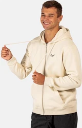 REELL Kapuzenpullover Staple Logo Zip Hoodie Beige/Khaki