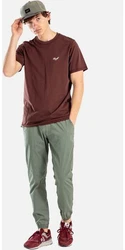 REELL Stoffhose Reflex 2 LW Khaki/Dunkelrot/Bordeaux/Dunkelgrün