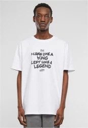 MT Upscale T-Shirt Like A Legend Weiß/Hellblau/Rot