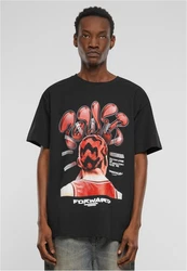 Mister Tee T-Shirt Power Forward 2.0 Schwarz/Rot
