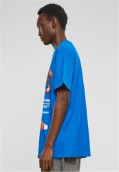 Mister Tee T-Shirt Power Forward 2.0 Rot/Hellblau/Lila/Blau