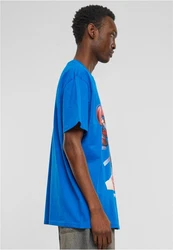 Mister Tee T-Shirt Power Forward 2.0 Rot/Hellblau/Lila/Blau