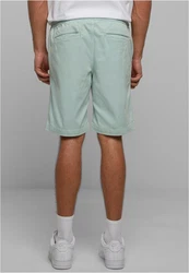 URBAN CLASSICS Stretch Twill Joggshorts Hellgrün/Grün/Hellblau