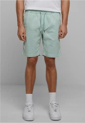 URBAN CLASSICS Stretch Twill Joggshorts Hellgrün/Grün/Hellblau