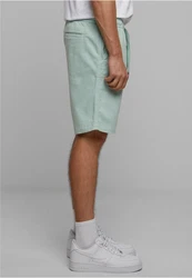 URBAN CLASSICS Stretch Twill Joggshorts Hellgrün/Grün/Hellblau