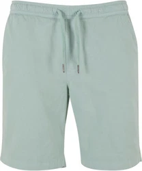 URBAN CLASSICS Stretch Twill Joggshorts Hellgrün/Grün/Hellblau